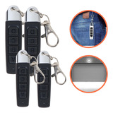 Kit 4 Controles Remoto Portão Alarme Copiador Duplicador