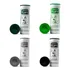 Kit 4 Corante Tupy  Verde Escuro E Primavera  Preto E Cinza