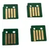 Kit 4 Cores Chip Toner Para Xerox Phaser 7800 Color B C M Y