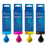 Kit 4 Cores Tinta