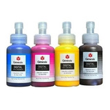 Kit 4 Cores Tinta Sublimatica Gênesis Com Dosador 100ml