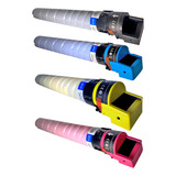 Kit 4 Cores Toner Compatível Para Konica Minolta Tn328 Tn626 Tinta Preto Ciano Amarelo E Magenta