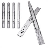 Kit 4 Corrediça Telescópica 30cm Trilho Gaveta 35kg 2 Pares