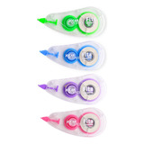 Kit 4 Corretivos Em Fita 6m X 5mm Jocar Office