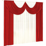 Kit 4 Cortina Paris 2 00 X 1 70 Para Sala Ou Quarto