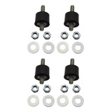 Kit 4 Coxim Amortecedor