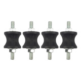 Kit 4 Coxim Anti Ruido anti Vibração Para Ar Condicionado