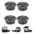 Kit 4 Coxim Cabine Traseiro Ford Cargo E Vw Work  Rei