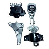 Kit 4 Coxim Motor Câmbio Cobalt- Onix- Sonic- Spin- Prisma