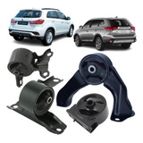 Kit 4 Coxim Motor E Cambio Mitsubishi Asx Lancer Outlander