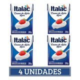 Kit 4 Creme De Leite Italac 200
