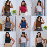 Kit 4 Cropped Feminino