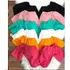 Kit 4 Cropped Top Feminino Ciganinha Blusa Decote V Com Bojo
