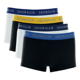 Kit 4 Cuecas Calvin Klein Low Rise Trunk Algodão Original