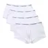 Kit 4 Cuecas Calvin Klein Low Rise Trunk Cotton Branco Combo