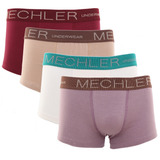 Kit 4 Cuecas Sunga Algodão Mechler Multicolorido