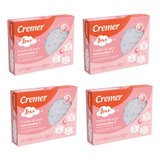 Kit 4 Cx Fralda De Pano Luxo Estampa Menina Cremer Frete