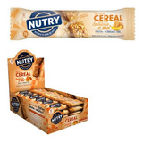 Kit 4 Cxs Barra Cereal Nutry C 24 Banana aveia mel
