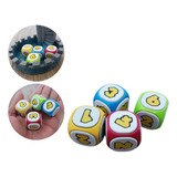 Kit 4 Dados Jogo Tabuleiro Mario Party Superstars