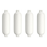 Kit 4 Defensa Náutica G2 12 X 41 Branca Lancha Barco Boia