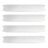 Kit 4 Degraus Abs Parafuso Inox Brustec Compatível Sodramar