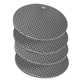 Kit 4 Descanso De Panela Protetor De Mesa Em Silicone 18cm