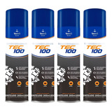Kit 4 Descarbonizante Tec100 Tecbrill Limpa Bicos Borboletas