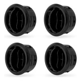 Kit 4 Difusor Ar Celta Prisma 2007 08 09 10 2011 2012 Preto
