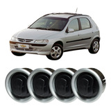 Kit 4 Difusor Ar Central Lateral Celta Prisma 2000 A 2006