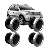 Kit 4 Difusor Saida Ar Central Lateral Ford Ecosport Prata
