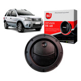Kit 4 Difusor Saida De Ar Ecosport 2008 Até 2012 Aro Preto