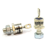 Kit 4 Diodos Rosca Skn 26 12 E 4 Diodos Rosca Skr 26 12