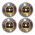 Kit 4 Disco Serra Circular 7.1/4 40 Dentes Para Madeira