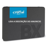 Kit 4 Disco Ssd Interno Crucial Ct500bx500ssd1 500gb Preto