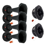 Kit 4 Driver 4 Cornetas 2 Super Tweeter 600w Rms