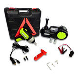 Kit 4 Em 1 Macaco Elétrico Chave Impacto Compressor Grande