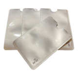 Kit 4 Envelope Porta Cartão Bloqueador Rfid anti furto 
