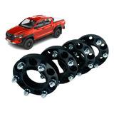 Kit 4 Espaçador Alargador 38mm Toyota Hilux 2006 A 2024
