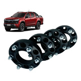 Kit 4 Espaçador Alargador 50mm Chevrolet S10 2012 A 2025