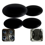 Kit 4 Espalhador Tampa Fogão Brastemp Clean 4 Bocas