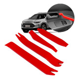 Kit 4 Espátula Instalação Remoção Grampo Tela Painel Moldura