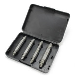 Kit 4 Extrator Fresa Parafuso Danificado Quebrado Espanado