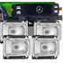 Kit 4 Farol Mercedes Benz Mb Cara Preta 1113 1313 1513 2213