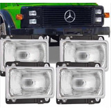 Kit 4 Farol Mercedes
