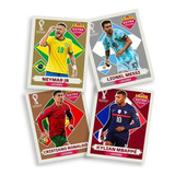 Kit 4 Figurinhas Raras Legend Extra Sticker Mbappe