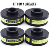 Kit 4 Filtros Químico Cmc 1 Vapores Orgânicos E Gases Ácidos