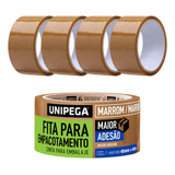 Kit 4 Fita Adesiva Empacotamento 45mm X 40m Caixa Embalagem
