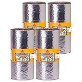 Kit 4 Fita Aluminizada Multiuso Sikaseal-423 30cm X 10m Sika