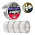 Kit 4 Fitas Adesiva Aluminio Puro 25mm X 30 Metros