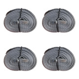 Kit 4 Fitas De Amarração De Carga Com Presilha 2 5m 400kg
